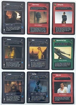 Decipher Inc Star Wars CCG Jabba's Palace Limited 1998 180/180 COMPLETE NM-MINT - Image 1 of 4