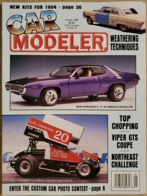 Car Modeler Magazine - 1994 COMPLETE SIX ISSUE YEAR - Image 1 of 4
