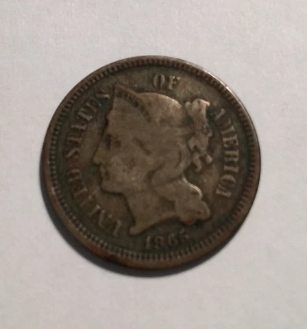 Error 1865 3C Nickel rotated rev. 90% (#12289) Cover