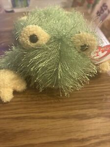 Ty Beanie Babies- 2002 Punkis Collection  Hopscotch the Frog, Ex w/Tag