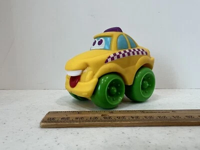 Hasbro 2004 Playskool Juguete Taxi Vehículo Coche 3.5" Chuck & Friends Foto 1 de 4