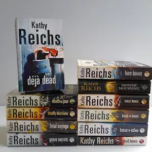 Kathy Reichs bundle Books 1 - 11 Temperence Brennan Bones Small Paperback - Picture 1 of 15