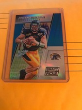 2016 Panini Prizm Draft Picks Blue Julian Edelman Card
