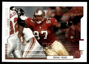 2000 Upper Deck MVP Bryant Young San Francisco 49ers #157 - Picture 1 of 2