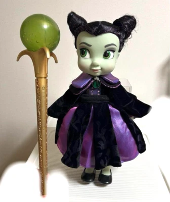 Disney Animators Collection Maleficent Doll Figure Special Edition Villain Used - Image 1 of 4