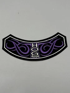 2004 Harley Davidson Owners Group HOG Tribal Tattoo Rocker Patch NOS - Bild 1 von 2