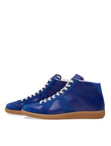 Margiela Replica High Sneaker royalblau Leder - 40, 41, 42, 43 & 44 - 590£ - Bild 1 von 12