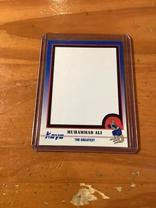 Kayo Boxing Muhammad Ali 1991 edición de prueba promoción #235 sin holograma vertical raro - Imagen 1 de 2