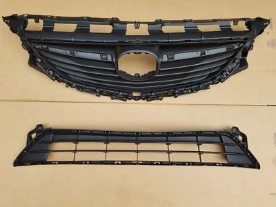 Juego de 2 piezas de parachoques delantero Mazda 6 2014-2017 parrilla superior e inferior nuevo par Foto 1 de 2