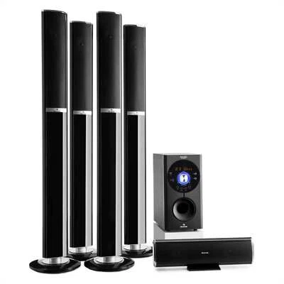 Heimkino System 5.1 Lautsprecher Surround Sound USB SD Bluetooth 145 W RMS AUX - Bild 1 von 4