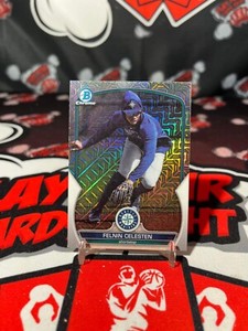 2023 Bowman Chrome Felnin Celesten Mega Box Mojo Image Variation - Mariners