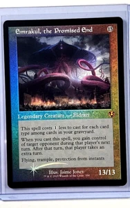 MTG Magic the Gathering Innistrad Remastered Retro Foil Emrakul the Promised End - Picture 1 of 3