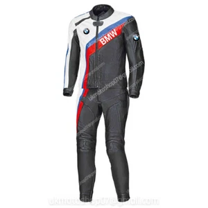 BMW Biker Racing Motorcycle Leather Suit Motorbike Men Leather Jacket Trouser CE - Picture 1 of 3