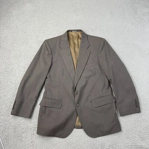 Barrington Blazer Mens 42S Wool Brown Suit Jacket Sport Coat - Picture 1 of 11