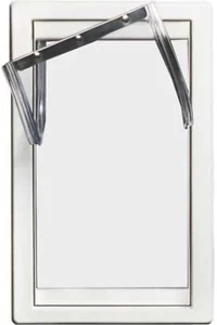 Ideal Pet Screen Guard Pet Door MD White 1.25" x 9.5" x 15.12" - Picture 1 of 1