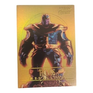 THANOS 2022 Fleer Ultra Avengers GOLD Medallion 146/200 #M-43 SP - Picture 1 of 16