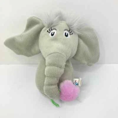 2008 Manhattan Toy Dr Seuss Mini 5" Horton Hears a Who Elephant Finger Puppet - Image 1 of 4