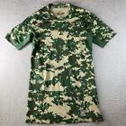 Nike Pro Combat Dri Fit Camouflage Compression Shirt Teen Size M
