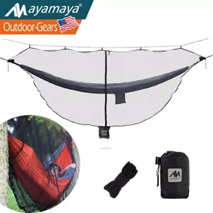 Portable Camping Hammock Bug Net Lightweight Outdoor Mosquito Netting Easy Setup - Picture 1 of 8