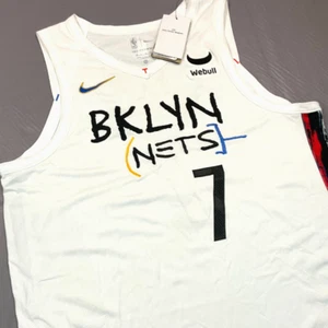 New Kevin Durant Brooklyn Nets Sewn Authentic City Jersey Men’s Sz 48 L $200 - Picture 1 of 15