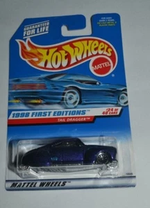 HOT WHEELS 1998 FIRST EDITIONS 24 of 40 - TAIL DRAGGER PURPLE - Bild 1 von 4