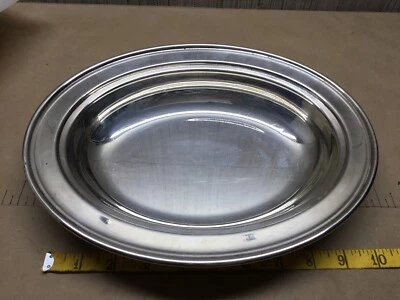 Bandeja de plata ovalada Lunt M-37 Foto 1 de 4