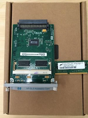 C7772A  Formatter Board Card For HP Designjet 500 500 plus GL2 Card+128MB - Image 1 of 3