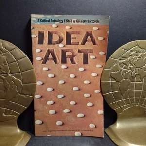 Idea Art By Gregory Battcock - 1973 1st Edition Paperback - Philosophical & Art - Bild 1 von 14