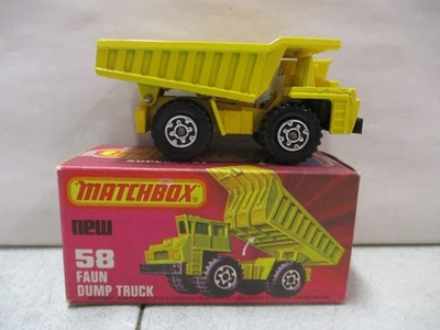 Matchbox Superfast 75 Faun Dump Truck 58 - Image 1 of 4