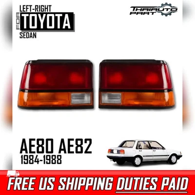 PARA TOYOTA COROLLA AE80 EE80 EE82 SEDÁN 84-88 LUZ TRASERA (IZQUIERDA+DERECHA) Foto 1 de 4