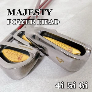 MARUMAN MAJESTY POWER HEAD 3pcs Iron Set 4.5.6 Flex-R No H/C F/S - Picture 1 of 8