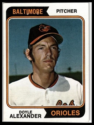 1974 Topps #282 Doyle Alexander - Image 1 of 2