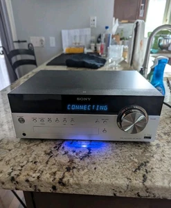 Sony CMT-SBT100 CD Receiver Bluetooth Audio System Tested No Remote No Speakers - Picture 1 of 10