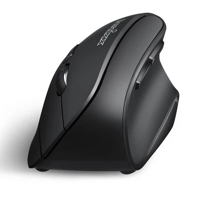 PERIMICE-804 Bluetooth Vertical Mouse, Bluetooth Connection for Windows and A... - Image 1 of 4
