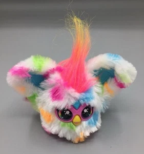 Furby Furblets Loo-Lay Mini Friend Collectible Furry Animal Toy Figure Keychain - Picture 1 of 3