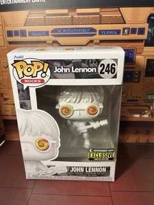 Funko Pop! Rocks - John Lennon Beatles #246 - Entertainment Earth Exclusive LE - Imagen 1 de 6