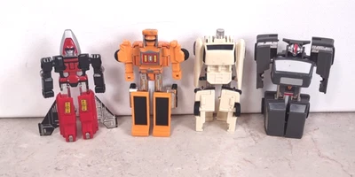 Винтажный Tonka GoBots Mighty роботы фигурки 1983-84 лот из 4 - Изображение 1 из 4