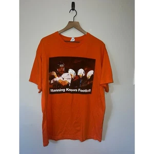Camiseta Peyton Manning Denver Broncs Conoce Fútbol NFL Naranja XL Camiseta - Imagen 1 de 9