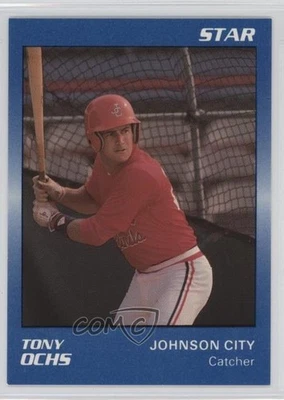 1989 Star Johnson City Cardinals Blue Tony Ochs #16 - Image 1 of 2