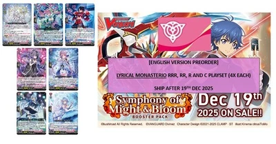CARDFIGHT VANGUARD DZ-BT11 LYRICAL MONASTERIO PLAYSET KRYSRAIN CADENZA CLECIEL - Image 1 of 2