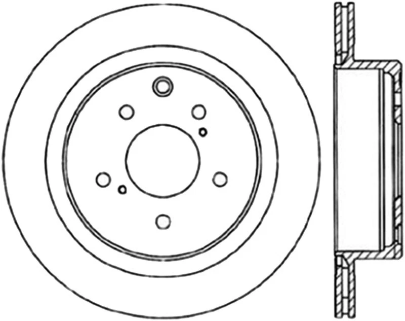 Ranura eléctrica StopTech 6/89-96 Nissan 300ZX ranurada y perforada rotor trasero derecho Foto 1 de 1