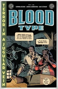EC BLOOD TYPE #2- 1:10 ALBERT MONTEYS VARIANT- ONI PRESS - Picture 1 of 1