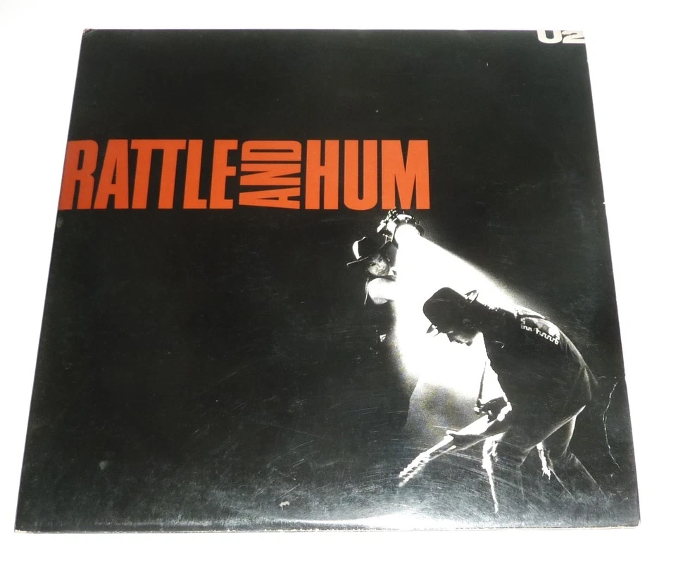 VINYL LP by U2 "RATTLE AND HUM" (1988) ROCK, BLUES / ISLAND RECORDS 7 91003-1 Foto 1 de 4