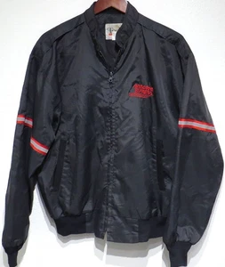 vtg AIRBORNE EXPRESS Windbreaker MED 80s/90s Defunct Airline Work Uniform Plane - Picture 1 of 9