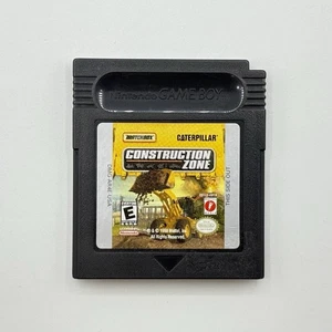 Nintendo Game Boy Color Caterpillar Construction Zone Tested & Working GBC 1999 - Foto 1 di 3