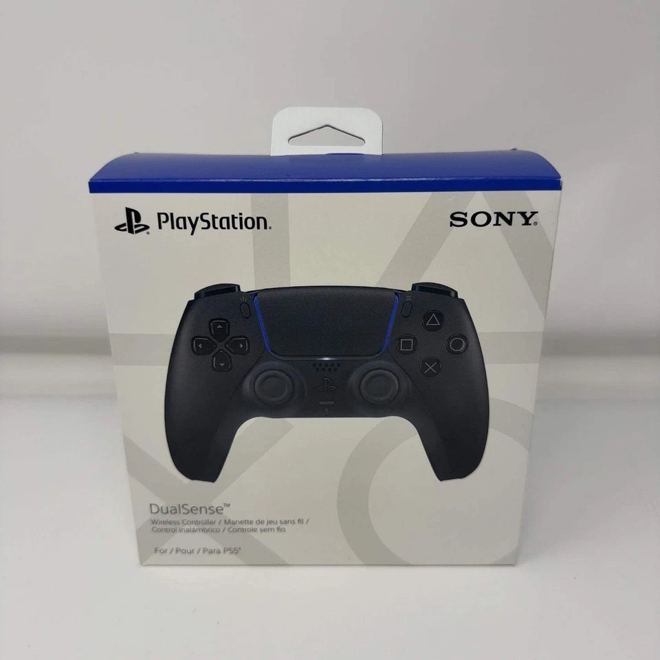 Sony PlayStation 5 PS5 Dualsense Wireless Controller Midnight Black CFI-ZCT1W