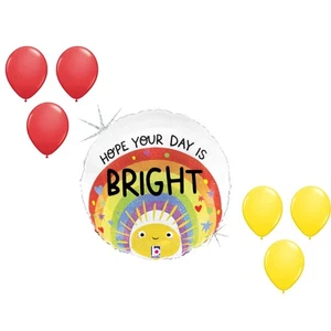 Globo holográfico sol arco iris día brillante conjunto mediano (6x látex) - Imagen 1 de 1