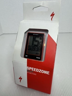 Computadora de ciclismo Specialized SpeedZone Sport con cable - 9 funciones roja NUEVA Foto 1 de 4