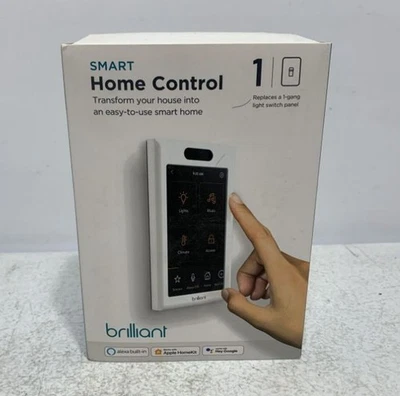 Brilliant BHA120US-WH1 Smart Home Control Pantalla táctil LCD de 5" Foto 1 de 4