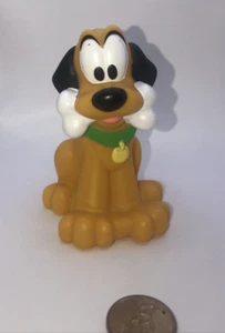 Vintage Pluto Dog With Bone Disney Figurine Plastic Doll 5In…90 - Picture 1 of 4